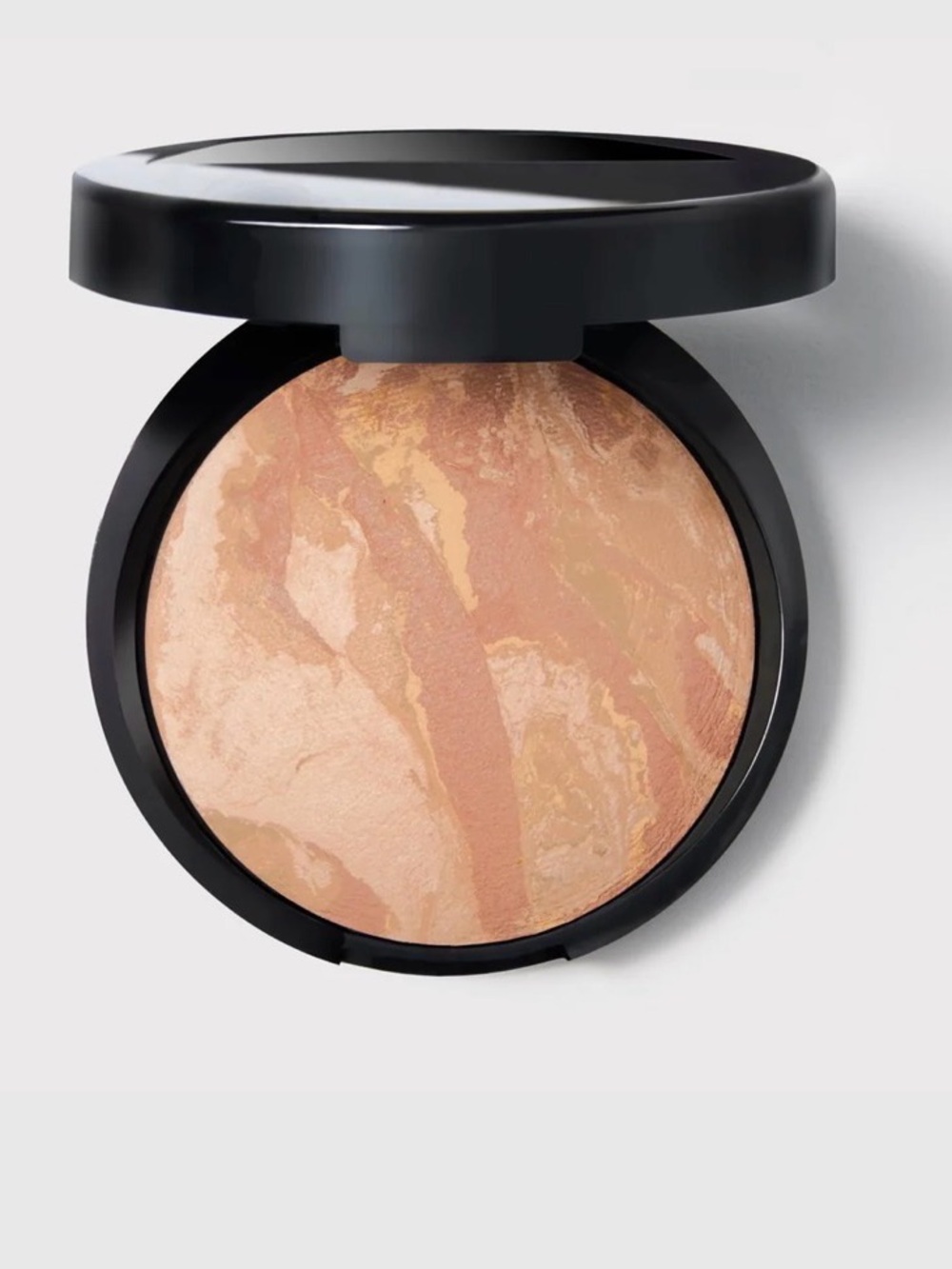 Baked color correcting foundation